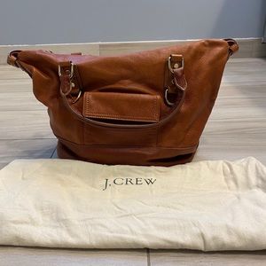 J Crew Marlow leather hobo bag